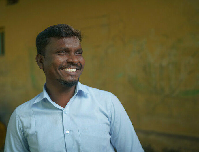 Once a child labourer, Kumar is now building protection in his country