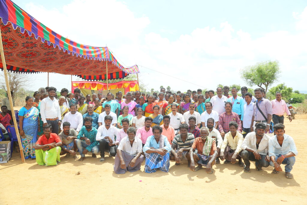 In April 2022, the government of Tiruvallur District set up and inaugurated a survivor-run brick kiln that will help families earn a dignified living.
